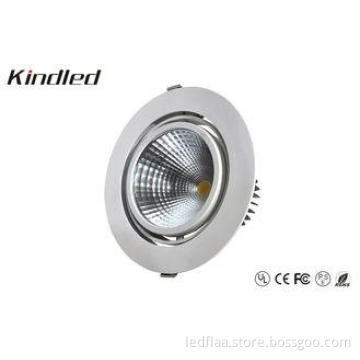 Energy Saving 20w LED Kitchen Ceiling Downlights Round , Su
